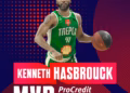 Kenny Hasbrouck shpallet “MVP i Publikut”
