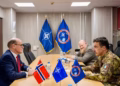 KFOR-i pret ambasadorin norvegjez, diskutojnë për sigurinë në Kosovë