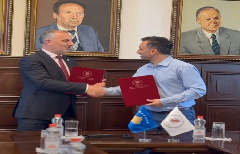 Ministria e Infrastrukturës dhe UP-ja nënshkruajnë memorandum bashkëpunimi
