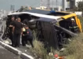Dy të vdekur nga aksidenti në autostradën Tiranë-Durrës, 12 të lënduar