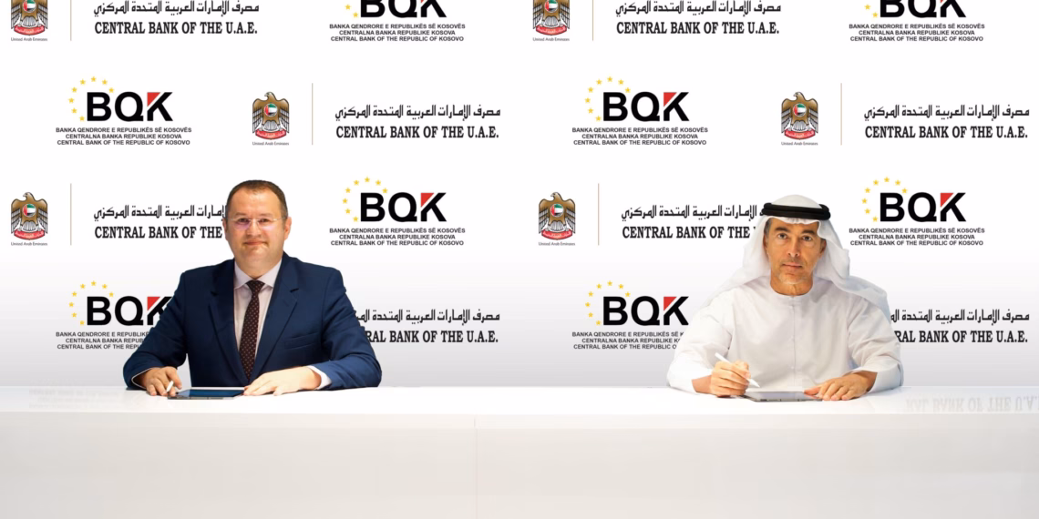 BQK dhe CBUAE nënshkruajnë memorandum për forcimin e bashkëpunimit në mbikëqyrje, financa dhe FinTech