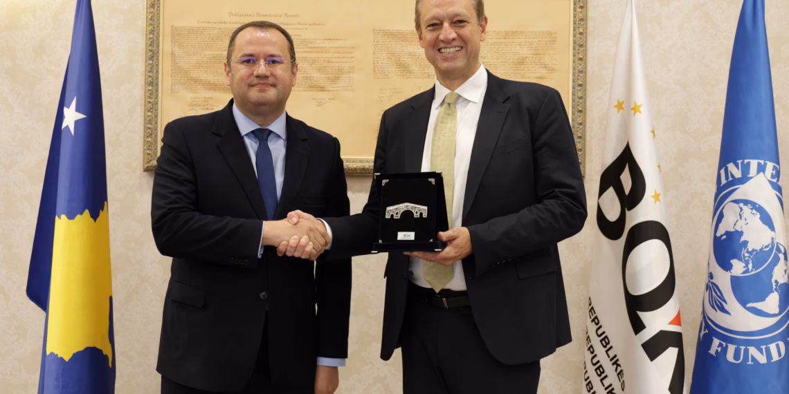BQK dhe FMN thellojnë bashkëpunimin – Ismaili takon Tobias Adrian, fokus stabiliteti financiar dhe reformat