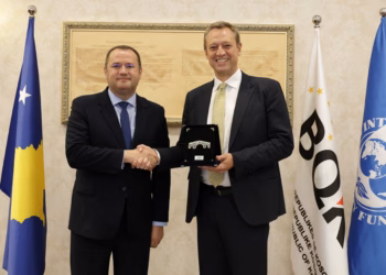 BQK dhe FMN thellojnë bashkëpunimin – Ismaili takon Tobias Adrian, fokus stabiliteti financiar dhe reformat