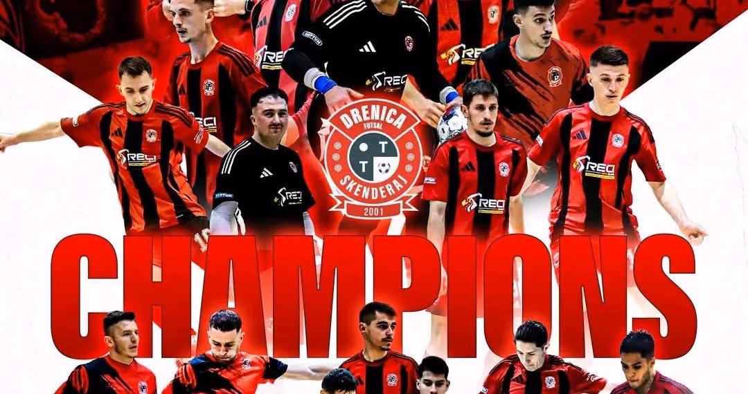 Drenica kampione e Kosovës në futsall