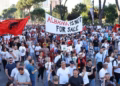 Protesta për Zvërnecin në ditën e njëmbëdhjetë në Tiranë