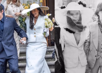 Dua Lipa thyen traditën e nusërisë, nga kush u frymëzua zgjedhja e saj në ceremoni?