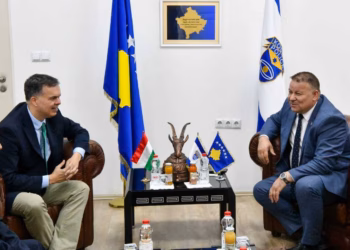 Hoxha dhe ambasadori i Hungarisë diskutojnë për çështjet e sigurisë