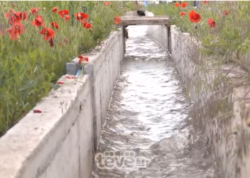 Banorët e Lupçit i gëzohen kanalit të ujitjes