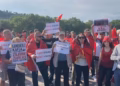 Kryeministri i Shqipërisë pritet me protesta në Shkodër
