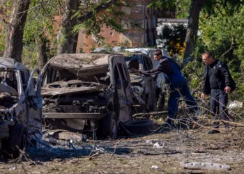 Sulmi me dron lë 7 persona të vrarë në Donetsk
