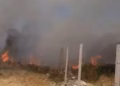 Zjarri përfshin periferinë e Vlorës, flakët rrezikojnë banesat