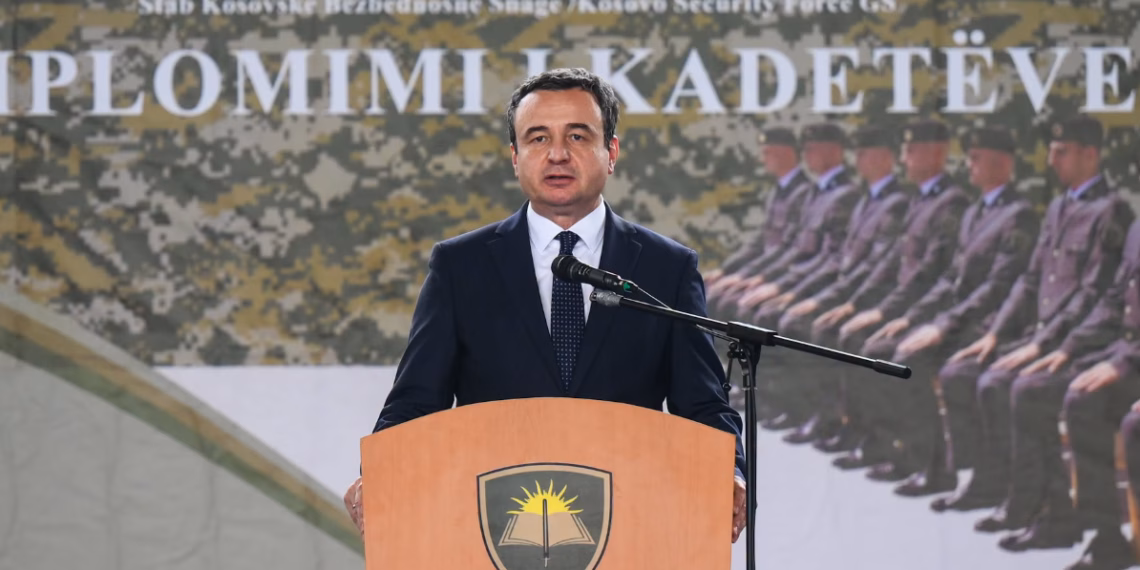 Kurti: FSK-së i shtohen 12 oficerë të rinj, do të investojmë edhe 1 miliard euro në ushtri