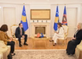 Haxhiu pret në takim lamtumirës ambasadorin e Turqisë