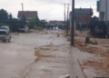 Policia apelon për kujdes pasi rruga Ferizaj–Gjilan është bllokuar nga reshjet e shiut