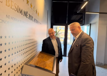 Gjini takon raportuesin e Parlamentit Evropian për Kosovën, Terras: Integrimi në NATO dhe BE duhet të jetë prioritet