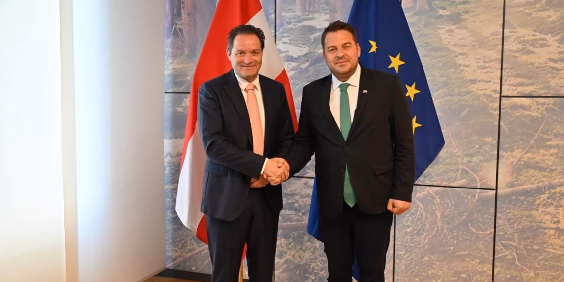 Muja u prit në takim nga Ministri Federal i Austrisë Norbert Totschnig