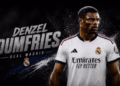 Real Madrid zyrtarizon transferime in Dumfries nga Interi