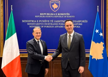Konjufca pret zyrtarin e lartë italian, në fokus BE-ja, NATO dhe qeveria e re