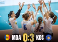 Kosova e mbyll me fitore Kampionatin Ballkanik U17, mposht Moldavinë në tre sete