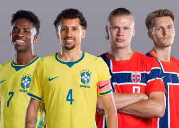 Brazil – Norvegji, formacionet zyrtare