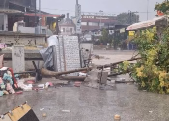 15 të lënduar gjatë stuhisë së fuqishme në Shkup