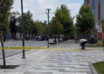 Të shtëna me armë zjarri në Podujevë, policia në vendin e ngjarjes