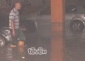 Reshjet e dendura përmbytin Rahovecin, dëme në parkingun nëntokësor, shtëpi dhe toka bujqësore