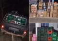 Hynin ilegalisht nga Serbia, kapen dy automjete me mallra pa dokumente në Korminjan