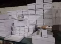 Dogana e Kosovës ndalon 128 palë këpucë të dyshuara për cenim të të drejtave të pronësisë intelektuale në Han të Elezit