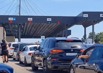 Kolonë në Han të Elezit dhe te Dheu i Bardhë, kjo është situata e fundit në pikat kufitare