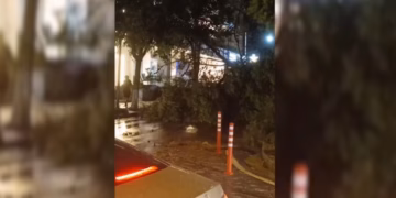 Stuhia prek Sarandën gjatë natës, tre persona të lënduar nga thyerja e xhamave