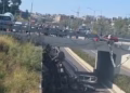 Betoniera bie nga lartësia në autostradën Tiranë-Elbasan, dyshohet për një të vdekur