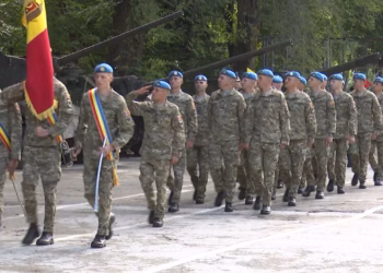 Ushtarët moldavë nisen për në Kosovë, i bashkohen një misioni të KFOR-it