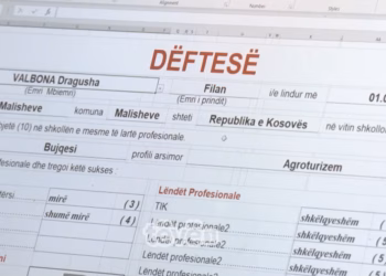 Punë e jashtëzakonshme – Shkolla “Gjin Gazulli” lanëson projektin “Dëftesa Online”, falas për shkollat e Kosovë