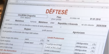 Punë e jashtëzakonshme – Shkolla “Gjin Gazulli” lanëson projektin “Dëftesa Online”, falas për shkollat e Kosovë