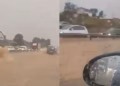 Reshjet e shiut shkaktojnë kolona në autostradën “Ibrahim Rugova”