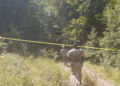 Njësitet e Policisë, EULEX-it në lokacionin e dyshuar për varrezë masive në Kalludër të Zubin Potokut