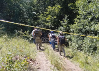 Njësitet e Policisë, EULEX-it në lokacionin e dyshuar për varrezë masive në Kalludër të Zubin Potokut