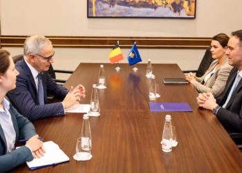 Konjufca vlerëson mbështetjen e Belgjikës në takimin lamtumirës me ambasadorin Cuvelier