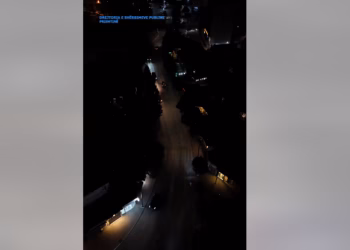 Ndriçohet një nga rrugët kryesore të kryeqytetit