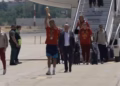 Kombëtarja e Spanjës arrin në Madrid, pritet festë e madhe sonte