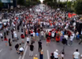 ​Protesta në Tiranë në ditën e 71-të, qytetarët tubohen para Kryeministrisë
