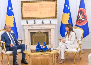 Haxhiu pret në takim shefin e ri të EULEX-it, Antero Lopes