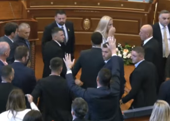 Tensione në Kuvend, Kadrijaj gjuan Kurtin me vezë