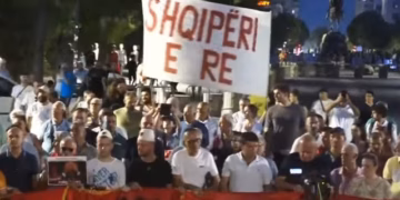 Protesta e 93-të në Tiranë