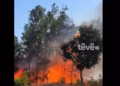 Shpërthen zjarri në fshatin Kollë të Vushtrrisë