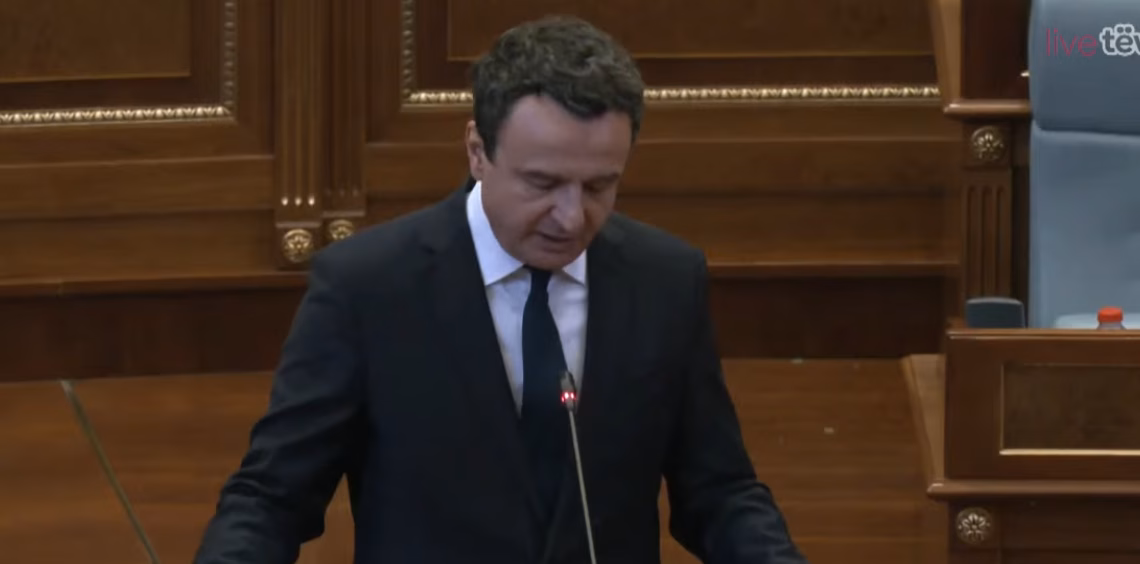Kurti kërkon kohë shtesë, ndërpritet seanca konstituive e Kuvendit