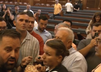 Mërgimtarët në Kuvend, i shohin nga afër deputetët teksa “shqyejnë” njëri-tjetrin