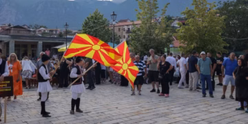 Himni maqedonas po, ai shqiptar jo – Shqipëria kritikon aktivitetin ku mori pjesë Mickoski
