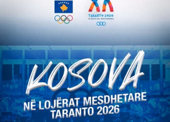 Të dielën prezantohet ekipi i Kosovës për Lojërat Mesdhetare “Taranto 2026”